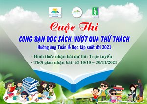 Cuộc thi cùng bạn đọc sách, vượt qua thử thách 